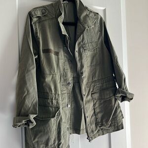 Light weight army green jacket from Nordstrom